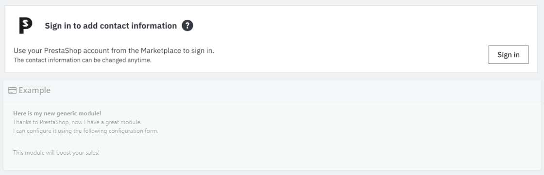 Grayed configuration pane